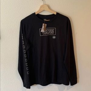 GIRLS VANS long sleeve reflective t-shirt